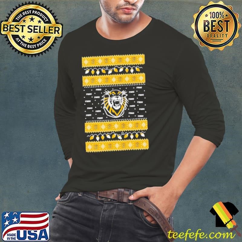 Fort Hays State Tigers Ugly Christmas light Shirt