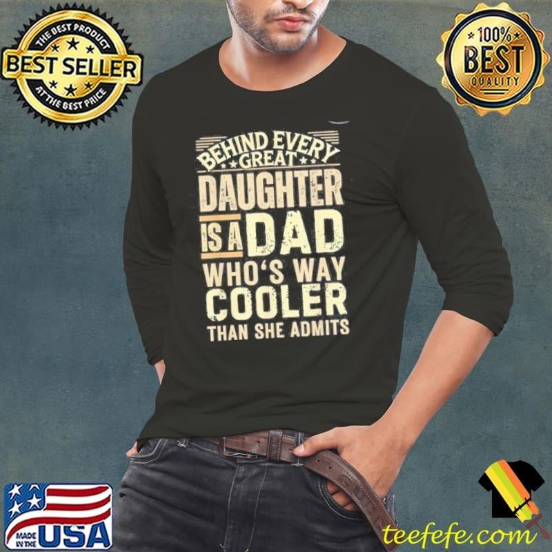 Funny Dad From Daughter Men Funny Fathers Day Dad Shirt