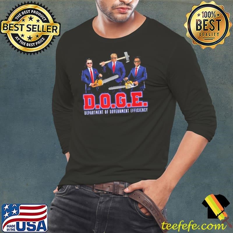 Funny Doge Department Of Government Efficiency Doge Shirt