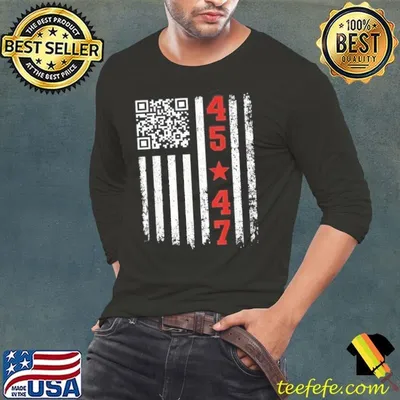 Funny Qr President Trump Dance Code Shirt