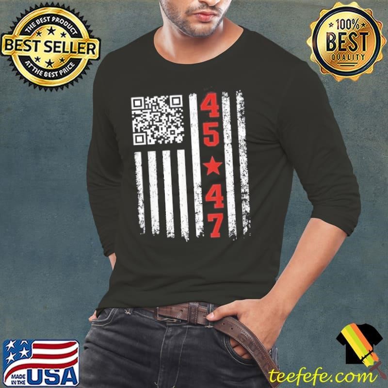 Funny Qr President Trump Dance Code Shirt