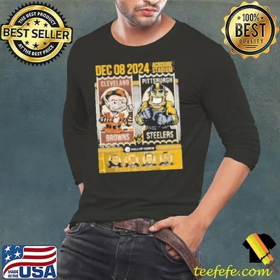 Gameday Hall Of The Honor Class Of 2024 Pittsburgh Steelers vs Cleveland Browns Dec 08 Shirt