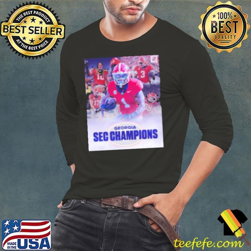 Georgia Kicks Down Texas In Ot To Win Sec Champions Shirt