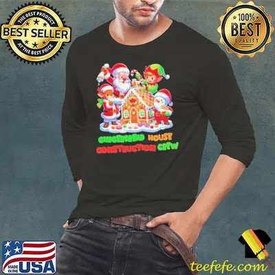 Gingerbread House Construction Crew Shirt