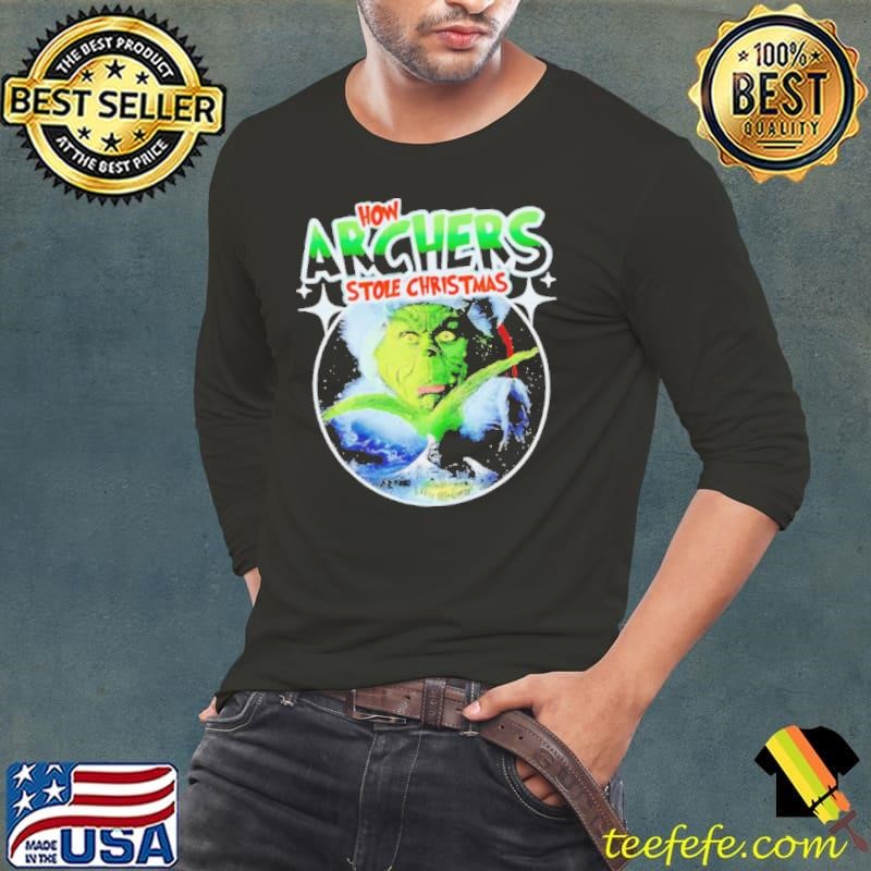 Grinch How Archers Stole Christmas shirt