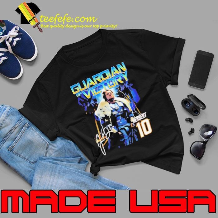Guardian of victory Justin Herbert Los Angeles Rams sigature Unisex
