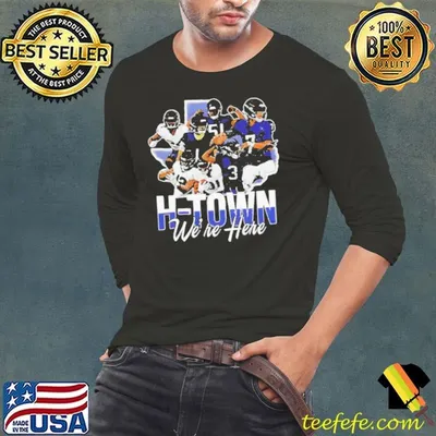 Houston Texans we’re here graphic shirt