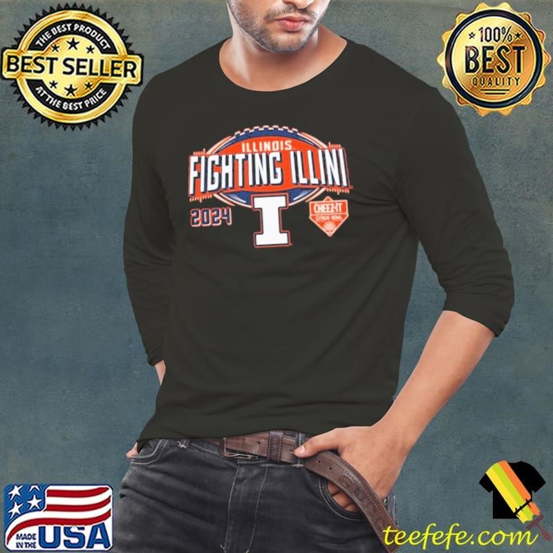 Illinois Fighting Illini 2024 Cheez It Citrus Bowl Logo Shirt
