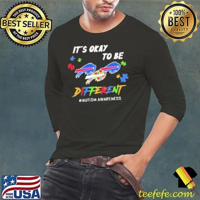 It's Okay To Be Buffalo Bills Different Autism Awareness Shirt