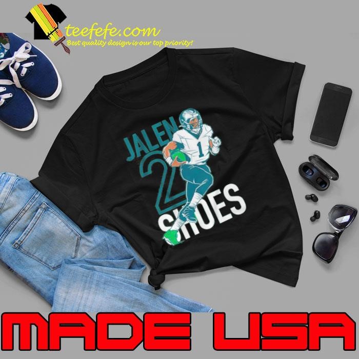 Jalen Hurts Two Shoes Philadelphia Eagles NFL Player Unisex