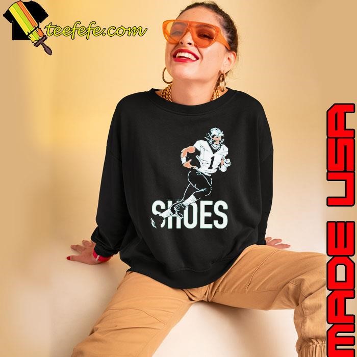 Jalen Hurts Two Shoes Philadelphia Eagles Philly Sweatshirt