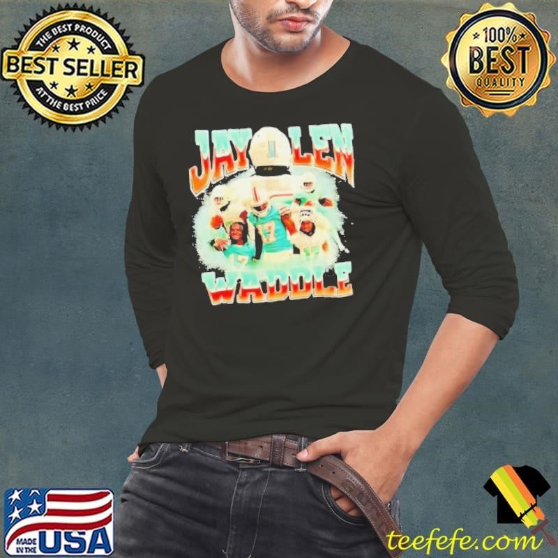 Jaylen Waddle Miami Dolphins football vintage shirt