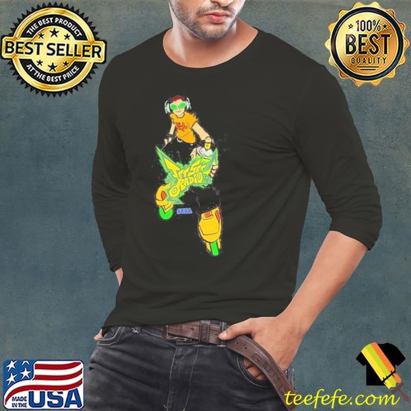 Jet Set Radio Spray Can Sega Dreamcast Video Game Long Sleeve Tee