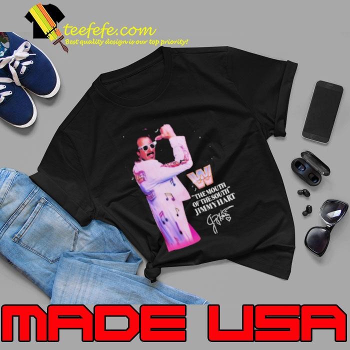 Jimmy Hart Saturday Night’s Main Event Superstar The Mouth Of The South Signature WWE t Unisex