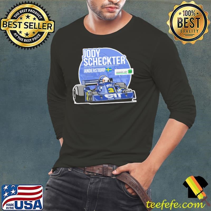 Jody Scheckter 1976 Anderstorp South African former racing driver businessman T-Shirt