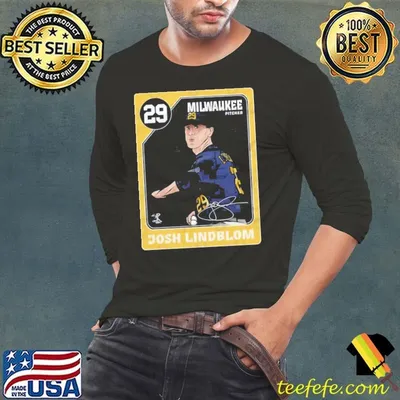 Josh lindblom card American former professional baseball pitcher T-Shirt