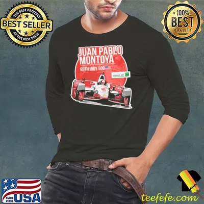 Juan Pablo 2015 Indianapolis American professional stock car racing T-Shirt