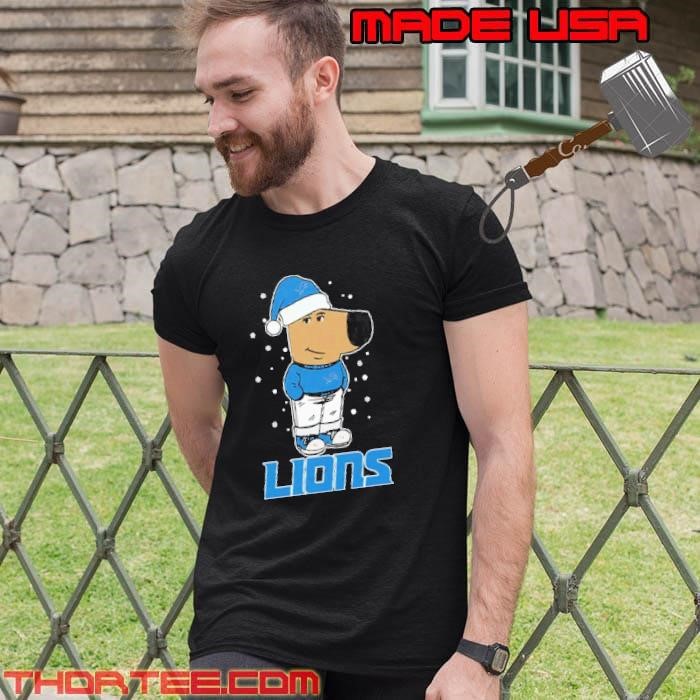Just A Chill Guy Chill With Detroit Lions Christmas Unisex