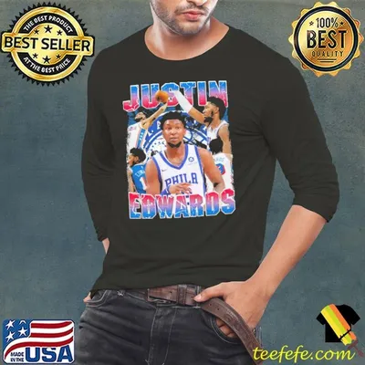 Justin Edwards American professional basketball Philadelphia 76ers T-Shirt