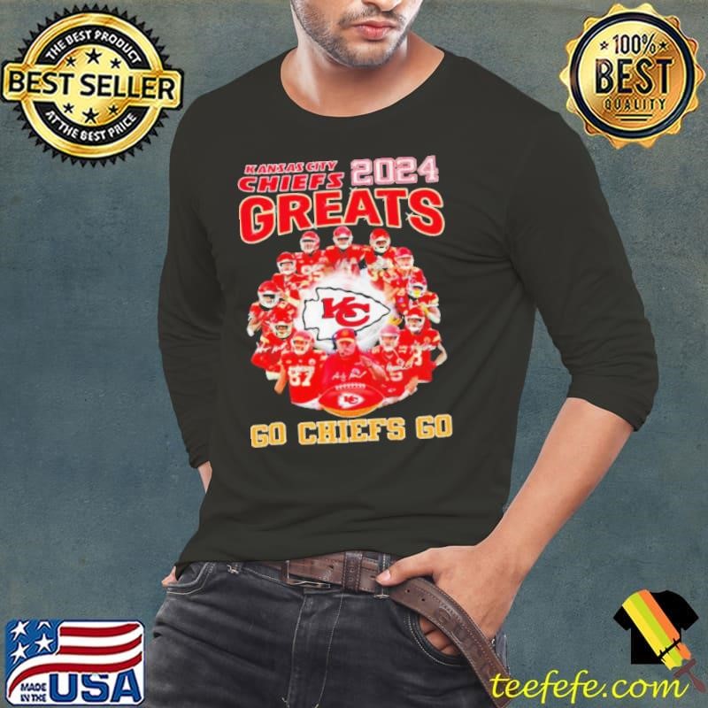 Kansas City Chiefs 2024 Great Season Go Chiefs Go 2024 Signature NFL shirt