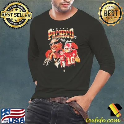 Kansas City Chiefs Isiah Pacheco Signature Graphic NFL shirt