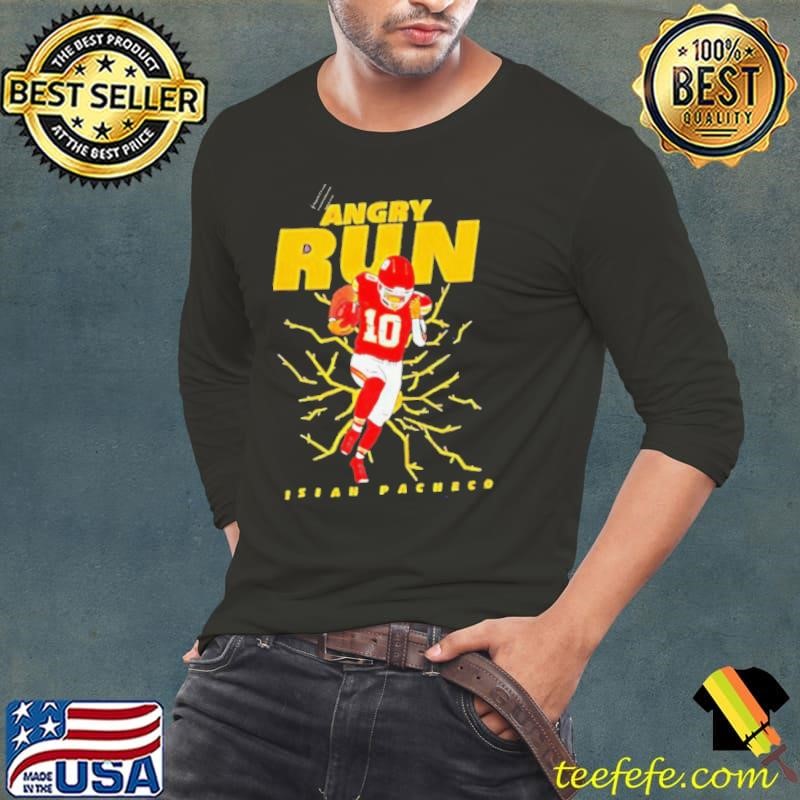 Kansas City Chiefs Isiah Pacheco angry run Long Sleeve Tee
