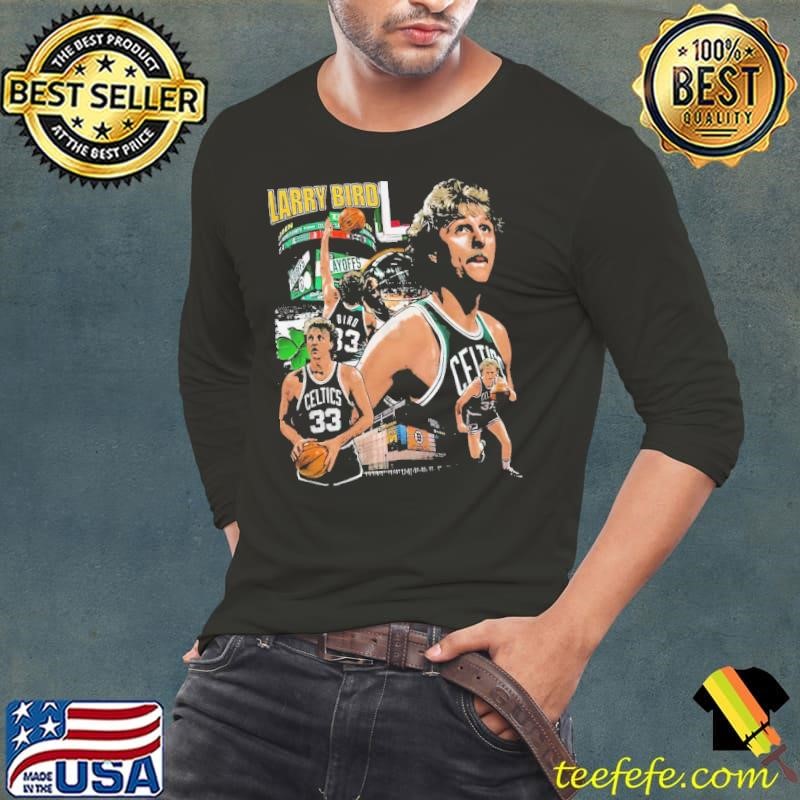 Larry Bird American former professional basketball player Retro Vintage Long Sleeve Tee