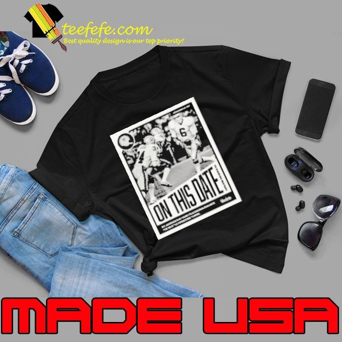 Las Vegas Raiders On This Date Bo Jackson's 91 Yard Touchdown Run Into The Seattle Kingdome Tunnel Unisex