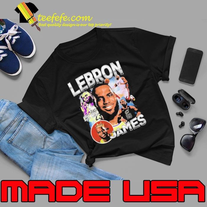 Lebron James American professional basketball player Retro Bootleg Unisex