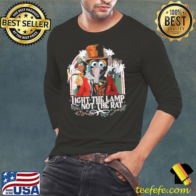 Light The Lamp Not The Rat Christmas Long Sleeve Tee