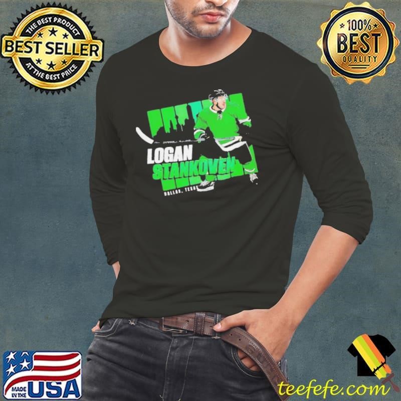 Logan Stankoven Dallas Stars NHL hockey city stack vintage shirt