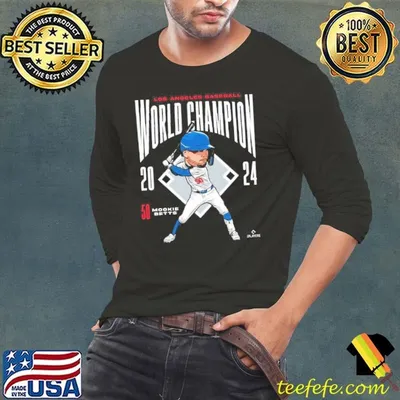 Los Angeles 24 World Champion Mookie Betts Mlbws24Mb Shirt