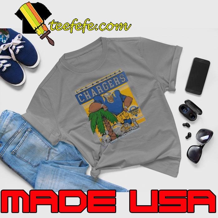 Los Angeles Chargers Crenshaw Skate Club Light Blue Palm Tree Est 1960 Unisex