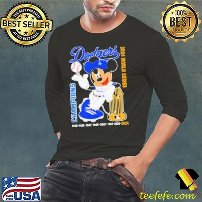 Los Angeles Dodgers x Mickey 2024 World Series Champions Shirt