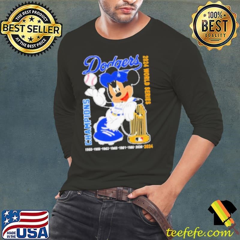 Los Angeles Dodgers x Mickey 2024 World Series Champions Shirt