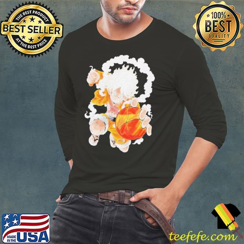 Los Angeles Lakers x Luffy Gear 5 One Piece Game Shirt