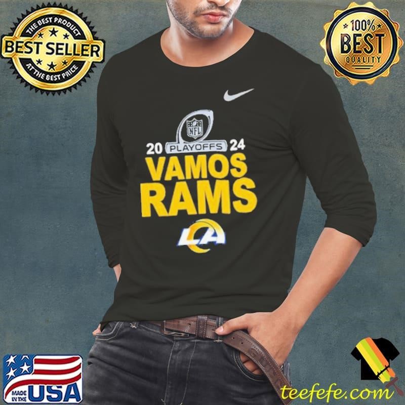 Los Angeles Rams Nike Vamos Rams NFL Playoffs 2024 Shirt