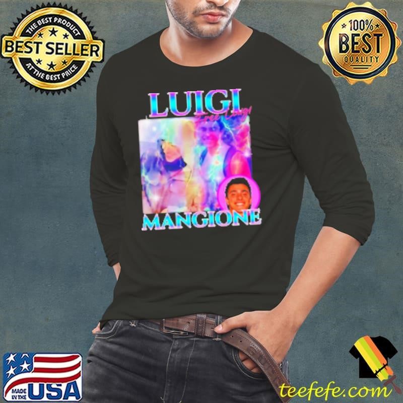 Luigi Mangione homage bootleg Long Sleeve Tee