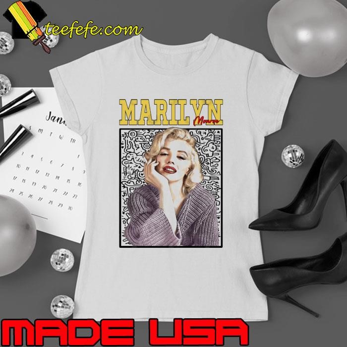 Marilyn monroe American actress and model Ladies tee