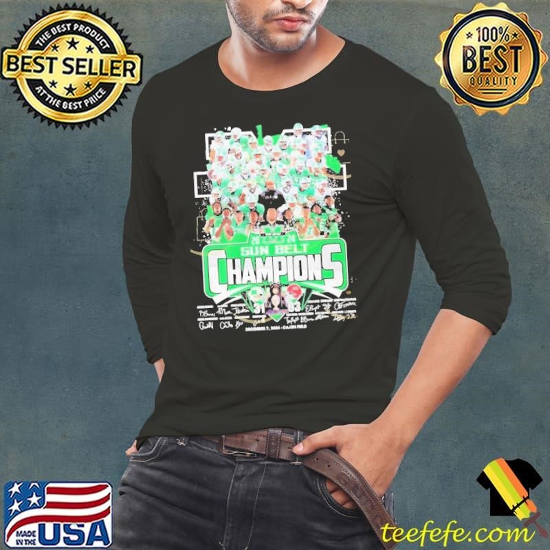 Marshall Thundering Herd 2024 Sun Belt Champions Signature Shirt
