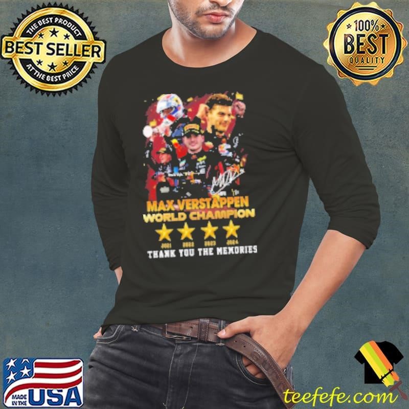 Max Verstappen Red Bull Racing World Champion 2024 Unisex T Shirt Long Sleeve Tee