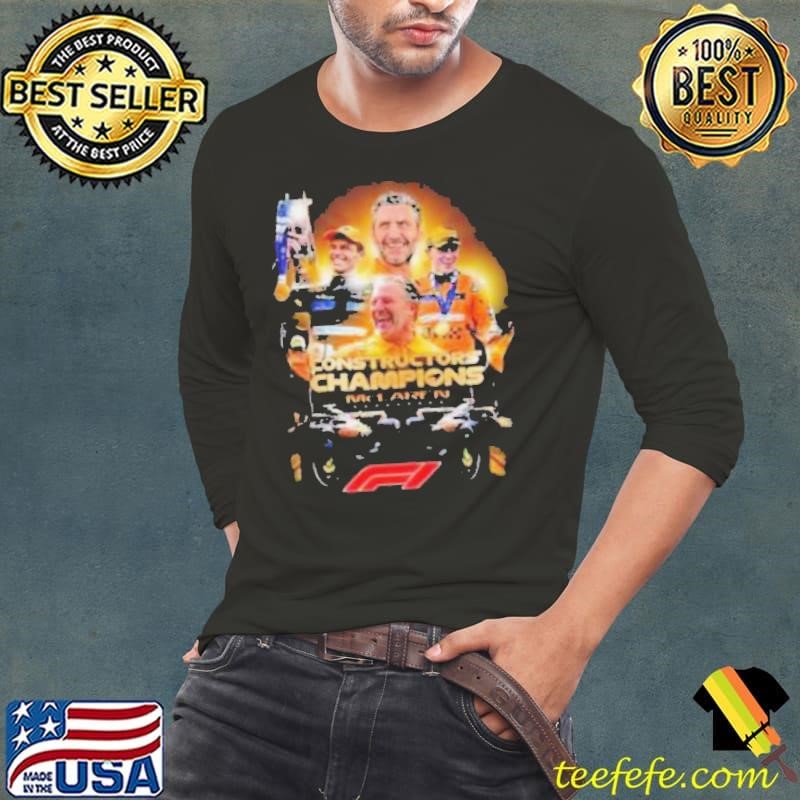 McLaren F1 Team Constructors Champions 2024 Celebrating shirt