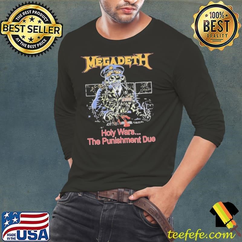 Megadeth Holy Wars The Punishment Due shirt