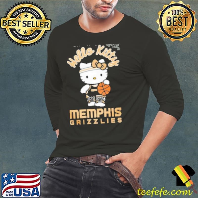 Memphis Grizzlies Hello Kitty Night 2024 Basketball Long Sleeve Tee