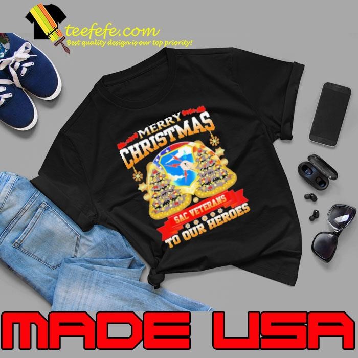 Merry Christmas Sac Veterans to our heroes Unisex