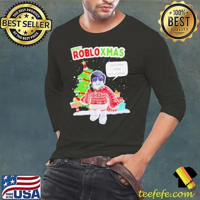 Merry robloxmas holiday mode activated xmas shirt