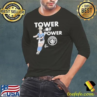 Mewis Tower of Power Man City shirt