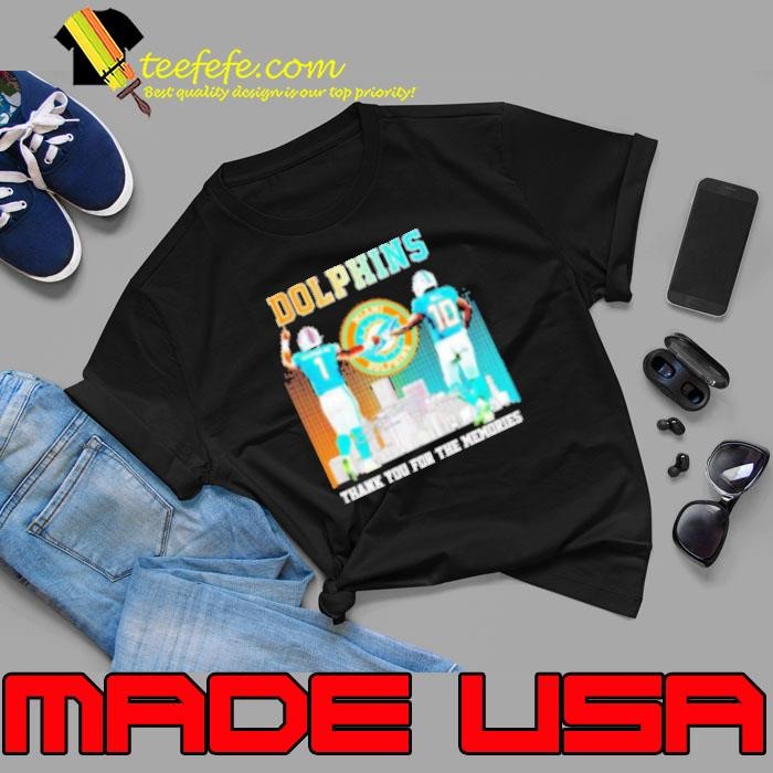 Miami Dolphins Tua Tagovailoa Tyreek Hill thank you for the memories Unisex