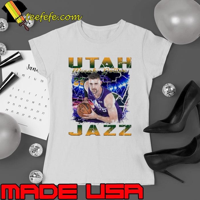 Micah Potter American professional basketball player Utah Jazz Ladies tee