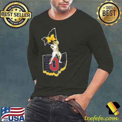 Michigan Wolverines Flag Plant Ohio State Buckeyes 2024 shirt